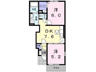 サンフラワーの物件間取画像